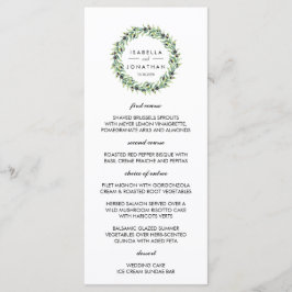 El Olivar | Menú de boda rústica