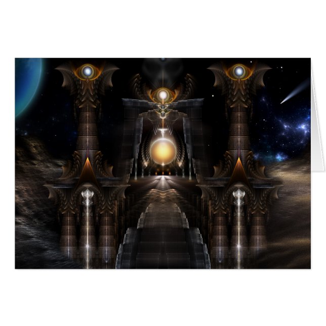 El Orb Del Arte Fractal Acrellis (Anverso (Horizontal))