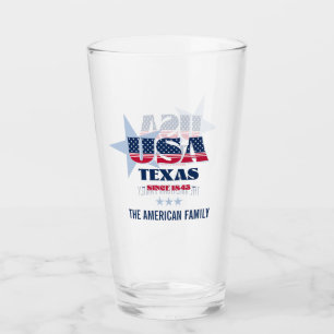 El orgullo patriótico de Texas personalizado