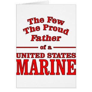 El Orgulloso Padre De Un Marino De Los Estados Uni