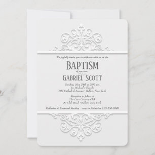 El Ornamental artesona la invitación