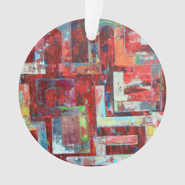 El ornamento acrílico del almacén (Anverso)