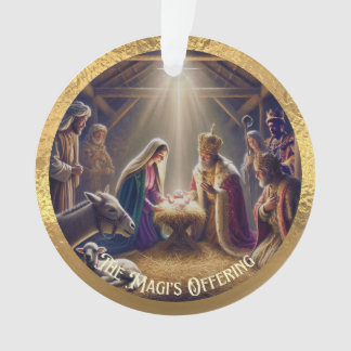 El ornamento acrílico del Magi