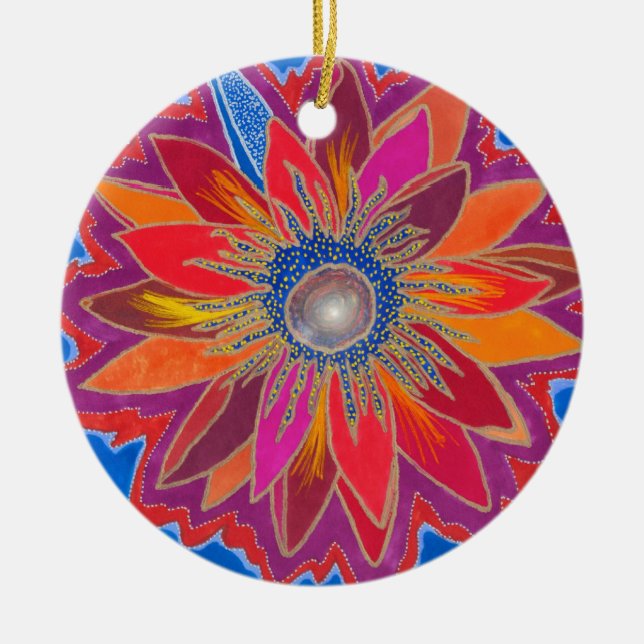 El ornamento ardiente de Lotus (Frente)