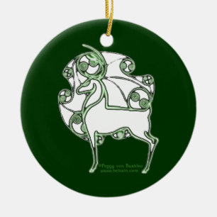 El ornamento céltico de los ciervos de Herne
