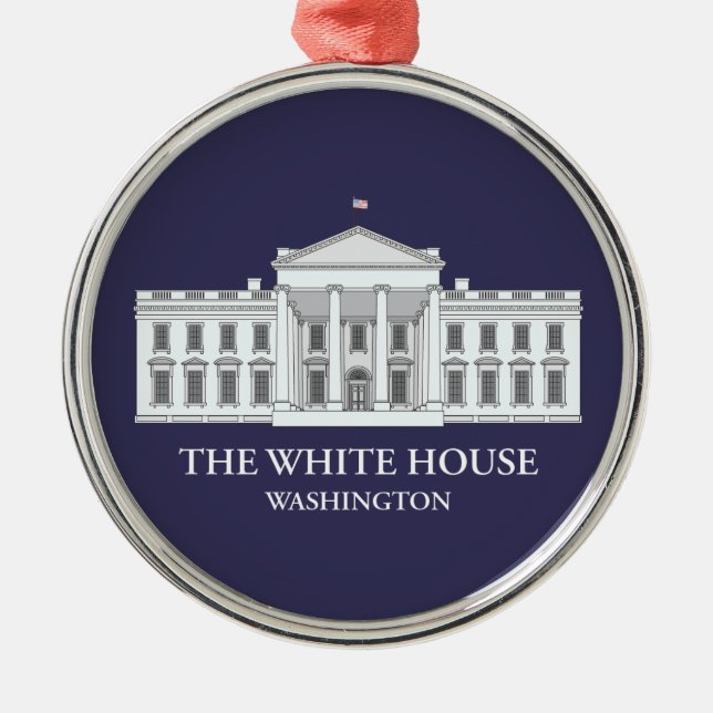 El ornamento conmemorativo de la Casa Blanca (Frente)