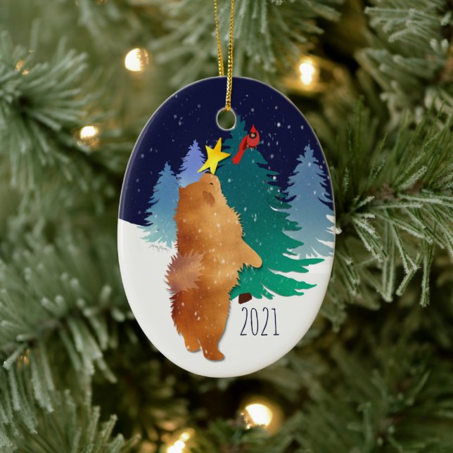 El ornamento de la Chow Celestial 2021 (Árbol)