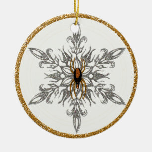 El ornamento de la leyenda de la araña del navida