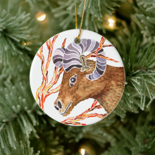 El ornamento de Ram — Jesse Tree Keepsake