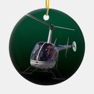 El ornamento del helicóptero personaliza la