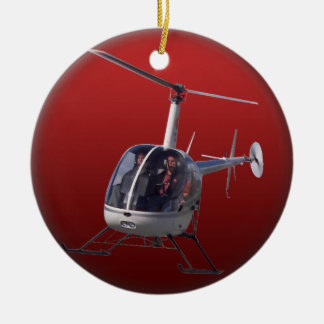 El ornamento del helicóptero personaliza la
