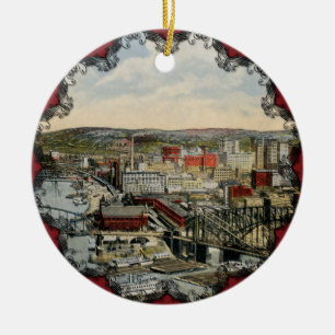 El ornamento del punto 1931 de Pittsburgh
