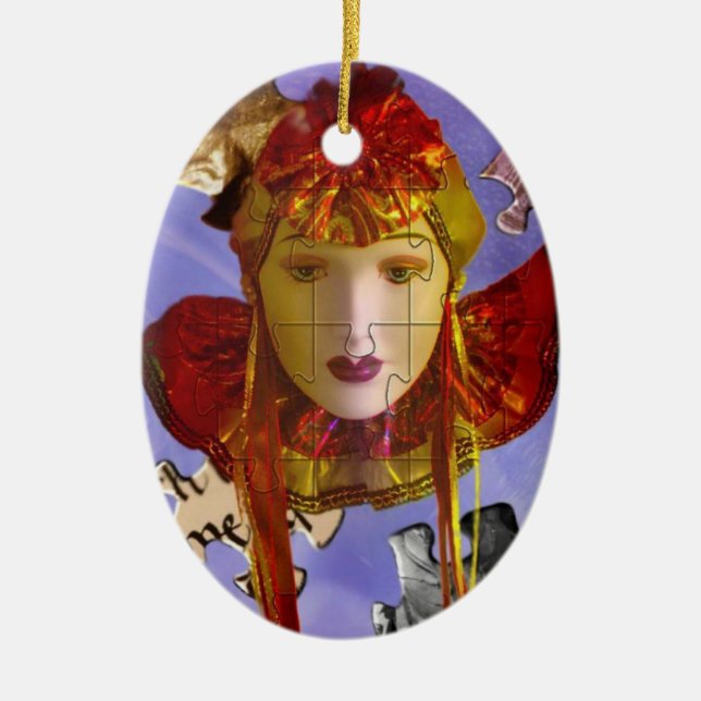 El ornamento del rompecabezas (Frente)