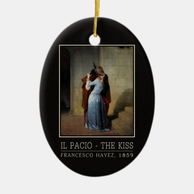 El ornamento Kiss/Il Bacio (Frente)