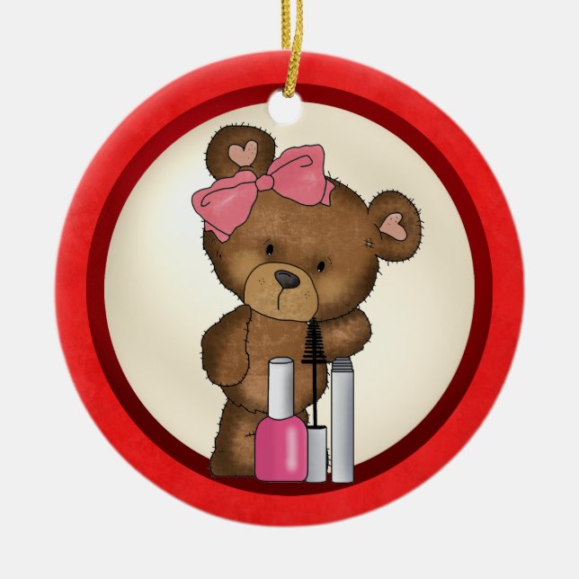 El ornamento más grande del técnico del clavo del (Frente)