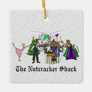El ornamento navideño de la radio Nutcracker Shac