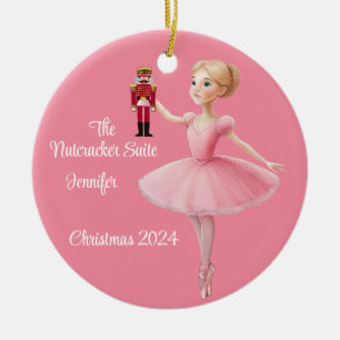 El ornamento personalizado del ballet Nutcracker S