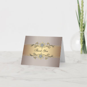 El oro beige de Champán le agradece las tarjetas