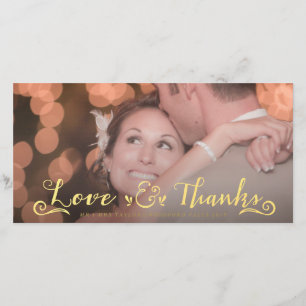 El oro de la boda le agradece cubrir tarjetas de