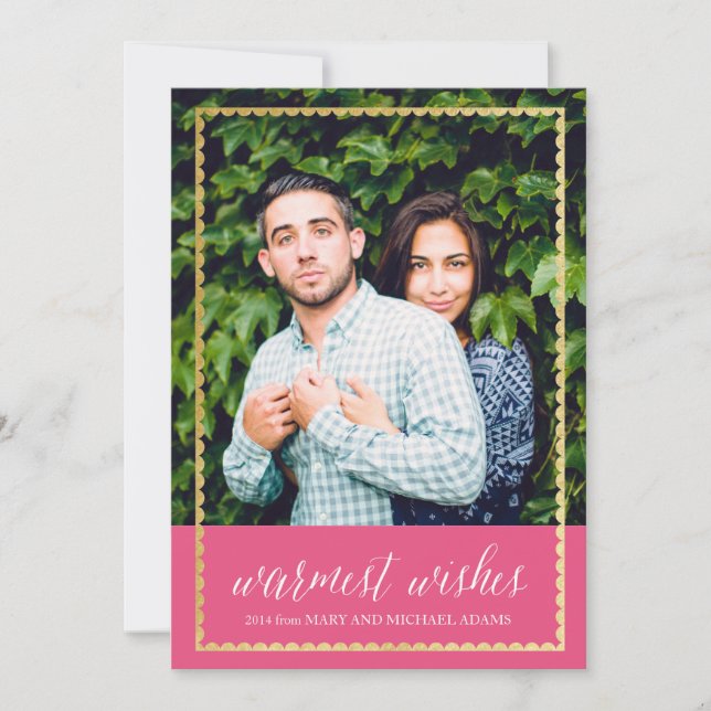 El oro desgarró los cálidos deseos rosados (Anverso)