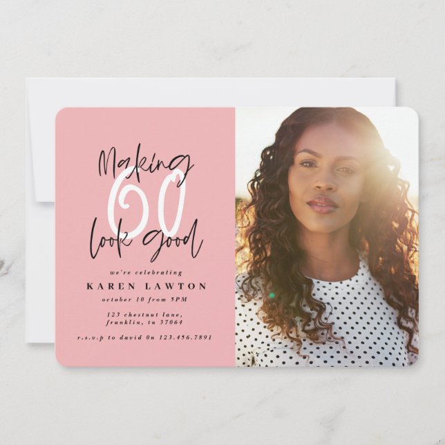 El oro hace que 60 parezca buena invitación para c (Anverso)