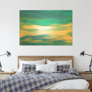 El oro verde esmeralda abstracto arte contemporáne