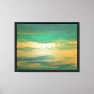 El oro verde esmeralda abstracto arte contemporáne
