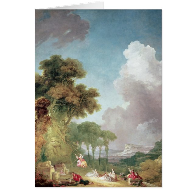 El oscilación, c.1765 (Frente)