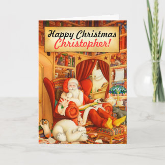 El oso del navidad y el navidad del personalizado