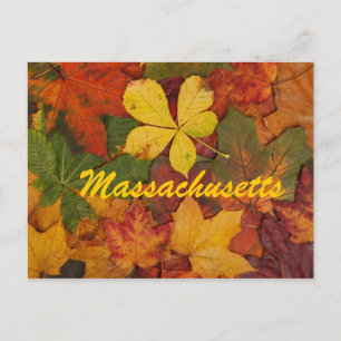 El otoño de Massachusetts deja la postal