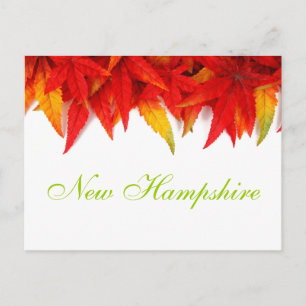 El otoño de Nuevo Hampshire deja la postal
