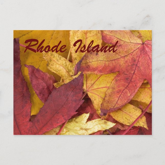 El otoño de Rhode Island deja su postal (Anverso)