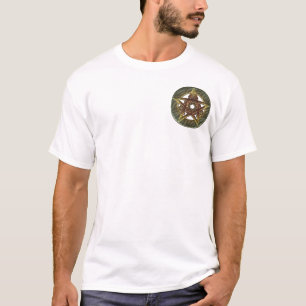 El otoño decorativo sombrea la camiseta unisex de
