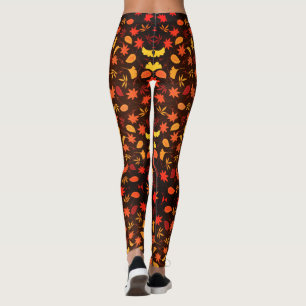 El otoño deja leggings