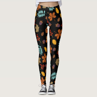El otoño deja leggings