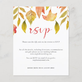 El otoño del presupuesto deja la tarjeta RSVP de c