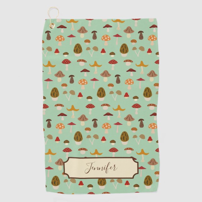 El otoño prolifera rápidamente toalla del golf (Anverso)