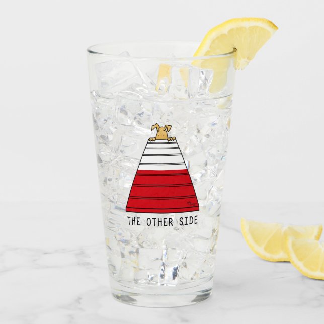 El otro lado - la agilidad del perro divertido (Reverso (hielo))