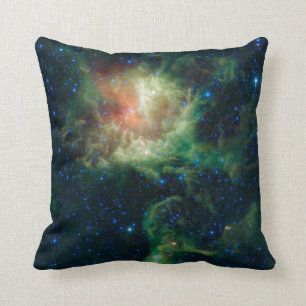 El Pacman/la almohada llameante de la nebulosa de