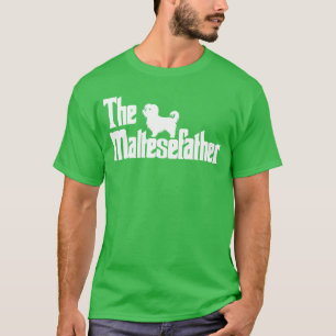 El padre maltés Camiseta divertida para padre malt