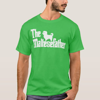 El padre maltés Camiseta divertida para padre malt