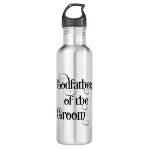 El padrino de la botella de agua de acero inoxidab