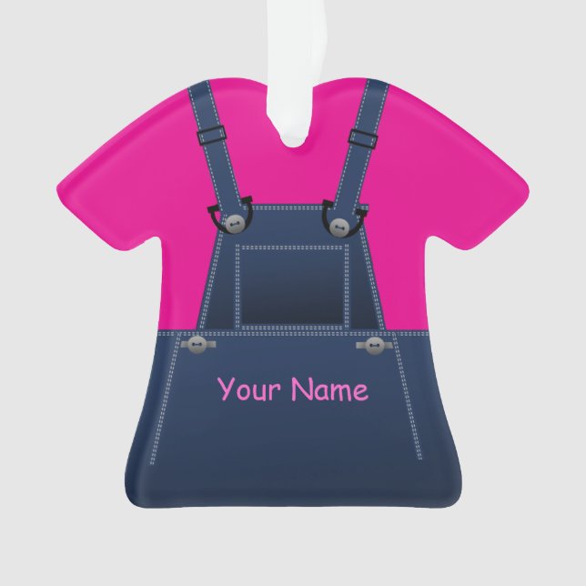 El país rebosa el ornamento navideño rosado calien (Anverso)