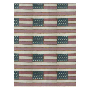 El país rústico Prim el mantel de la bandera de