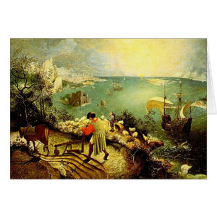 El paisaje de Bruegel con la caída de Ícaro - 1558