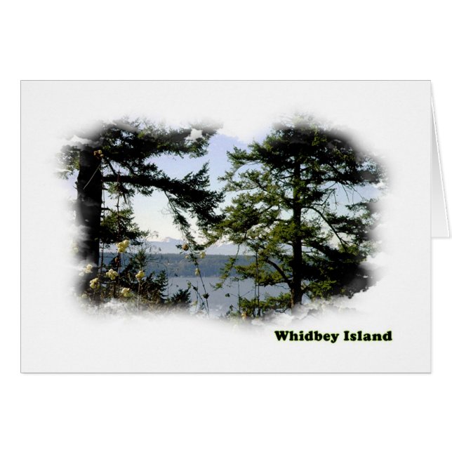 El paisaje de la isla de Whidbey (Anverso (Horizontal))