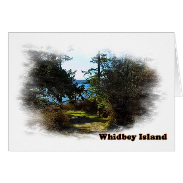 El paisaje de la isla de Whidbey (Anverso (Horizontal))