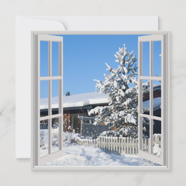 El paisaje invernal (Anverso)