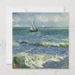 El paisaje marino de Van Gogh en Saintes Maries de