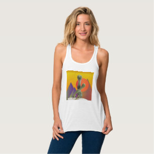 El paisaje moderno Tank Top